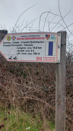 2023-03-05 IPA túra - Világosi vár és Lippa